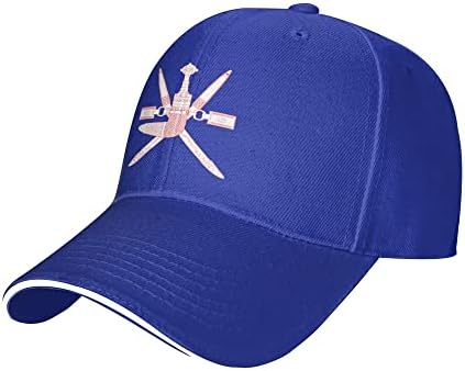 סמל לאומי של כובע כובע ספורט עומאן לגברים נשים שחור