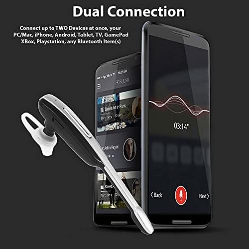 אוזניות Tek Styz התואמות ל- Sony Xperia Zr באוזן Bluetooth רעש באוזן