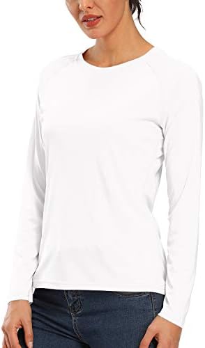 חולצת טריקו של שרוול ארוך לנשים CQC לנשים חולצות ריצה אתלטיות מהירות יבש