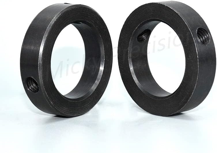 טבעת קבועה 45 פחמן פלדה פיר צווארון תותב להפסיק בורג סוג נושאות טבעת שמירה מזהה 8-85 ממ סט בורג מ '5 מ'