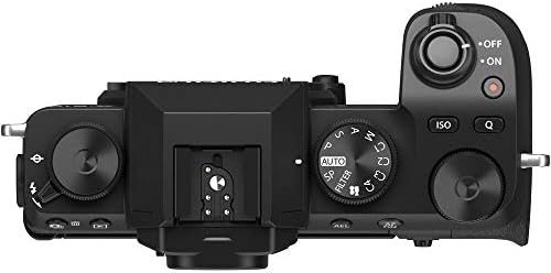Fujifilm X-S10 צרור גוף מצלמה דיגיטלית ללא מראה, כולל: Sandisk 128GB Extreme Pro כרטיס זיכרון, סוללת Fujifilm