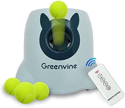 Greenvine Automatic Ball משגר כלבים זורק כדור צ'אק זה מכונה