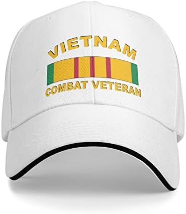 צבא ארהב וייטנאם קרב סרט ותיק, כובעי בייסבול קאובוי מתכווננים כובעי גברים נשים וינטג 'יוניסקס