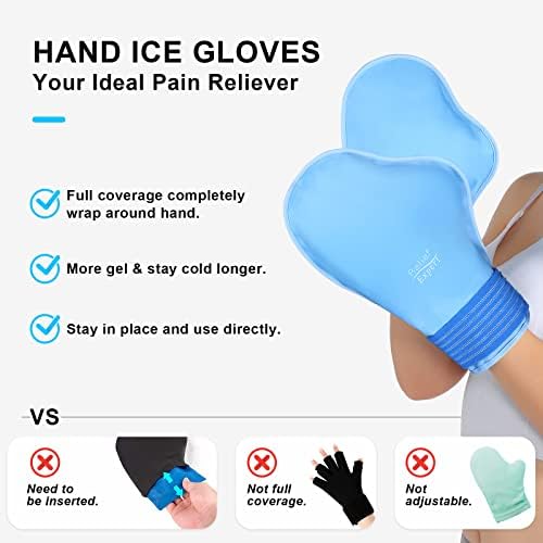 הקלה מקצועי קר כפפות כימותרפיה נוירופתיה, הכימותרפיה קרח כפפות עבור דלקת ידיים, קר טיפול יד קרח