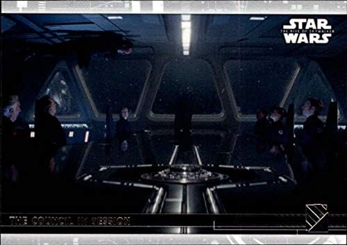 2020 Topps מלחמת הכוכבים העלייה של Skywalker Series 217 המועצה בכרטיס המסחר במושב
