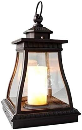 מנורת מדשאה Zjhyxyh, מנורת גן נפת נוף נוף נוף, מנורת גינה אטומה למים, סגנון אירופי
