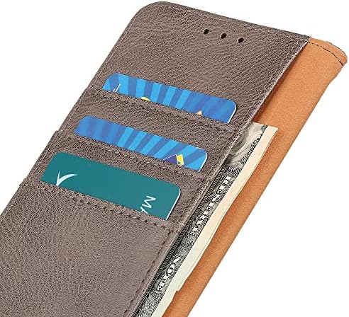 כיסוי מארז טלפון תואם למארז הארנק של נוקיה C200, מחזיק הגנה מפני הנרתיק כרטיס חריץ טלפון נרתיק אבזם