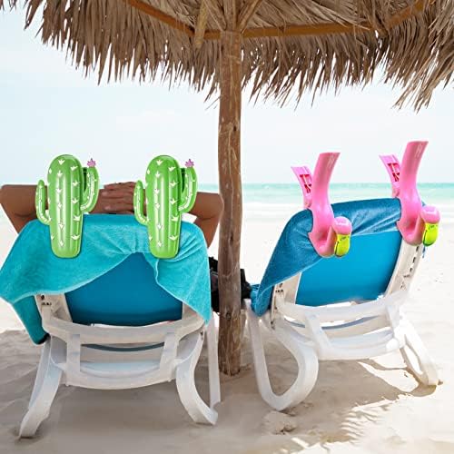 8 חתיכות קטעי מגבת חוף סגנון חמוד קטעי מגבת פלמינגו לכיסא חוף תוכי דולפין קקטוס קטעי מגבת גדולים