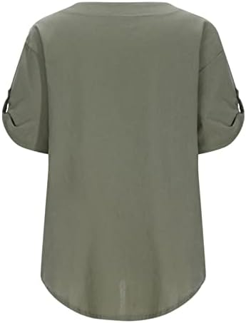 חולצות לנשימה רגוע רופף בכושר כיכר צוואר טרנדי מקרית גרפי שרוולים קיץ חולצות לנשים