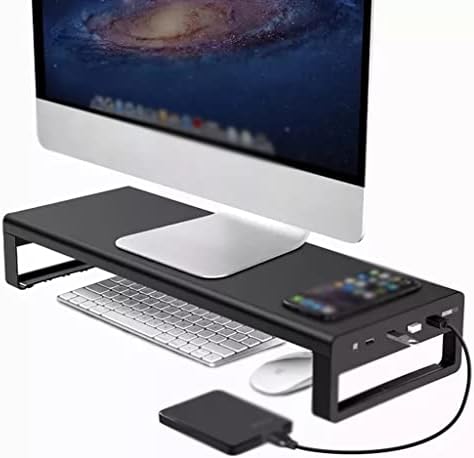 עמדת מתכת ZSEDP עם תמיכה ב- USB, העברת טעינת נתונים, שולחן עבודה של מקלדת ואחסון עכברים