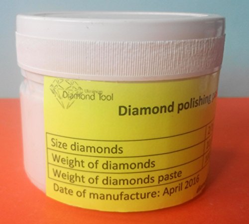 יהלומים על בסיס מים ליטוש להדביק 2/1 מיקרון , 100 גרם