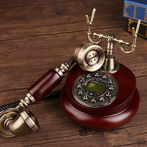 טלפון דקורטיבי עתיק של אמידרום, טלפון טלפון קווי משרד יצירתי אופנה ביתית קבועה רטרו רטרו רטרו