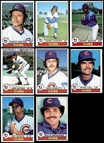 1979 Topps Chicago Cubs ליד צוות Set Chicago Cubs Ex Cubs