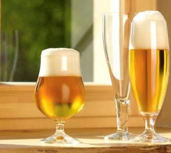 סטולזל לאוסטיז בירפוקלה זכוכית בירה קריסטל מילאנו מתוצרת גרמנית, סט של 6