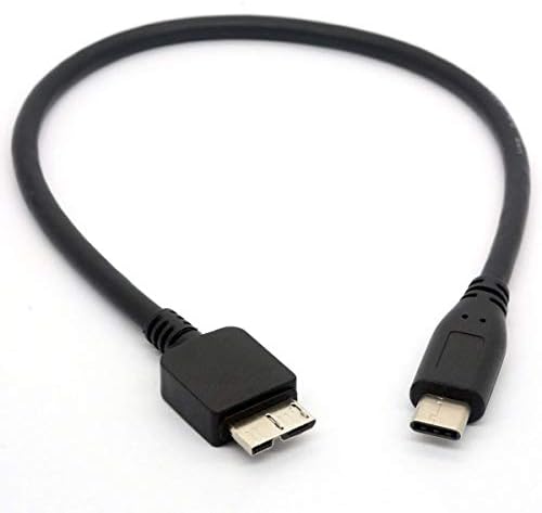 Glhong USB C לכבל USB Micro USB, USB 3.1 סוג C למיקרו B עבור WD My Passport HDD דיסק קשיח
