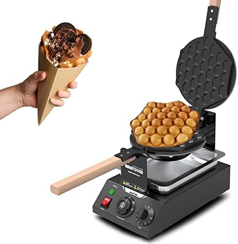WANTINOT WIL WIL MAKLE WAFFLE, מכונת יצרנית Waffle Maker Hong Kong עם ציפוי ללא מקל, יצרנית פנקייק