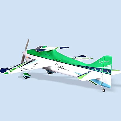 Ujikhsd 1020 ממ Wingspan RC מטוס 2.4GHz שלט רחוק, מטוס פעלולים תלת-ממדי, מוכן לעוף עם מנוע 3536-KV1250