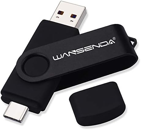 Wansenda כפול USB C כונן אגודל סוג C כונן הבזק 2 ב 1 USB 3.0/3.1 מקל זיכרון אחסון טלפון