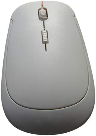 Newshijiecob Wireless Mouse נייד 2.4GHz 1600DPI אלחוטי אלחוטי/משרדים עכבר עכבר אביזר מחשב לבן