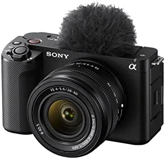 Sony Alpha ZV-E1 עדשה להחלפה מלאה של עדשה ניתנת להחלפה, מצלמת וולוג נטולת מראה עם עדשת 28-60 ממ-גוף