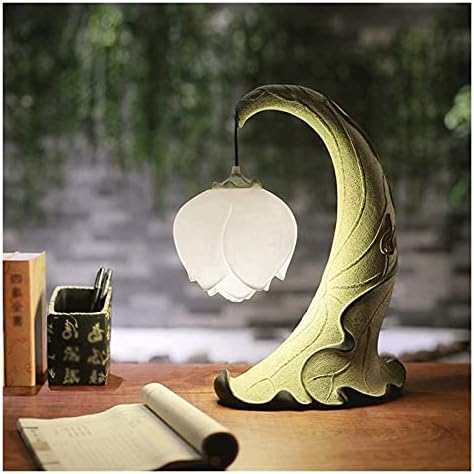 אטאי קריאה מנורת שולחן מנורות שולחן מנורות שולחן פנורות לוטוס רטרו פנסי שולחן, מנורת שולחן