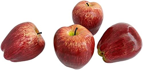 LONGDEX מלאכותי תפוח אדום 4 יחידות גבוה