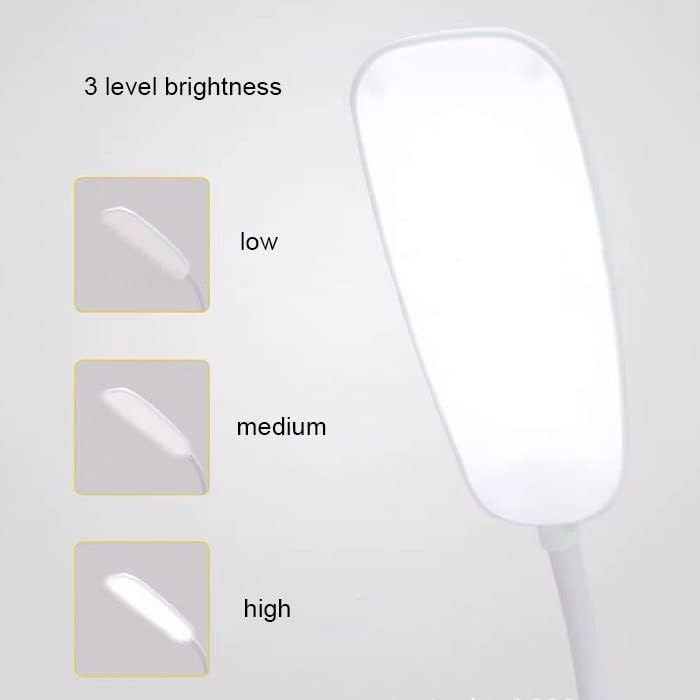 מנורת שולחן LED של FEER מתקפלת מגע מגע מגע מגע מגע USB מנורת שולחן כתיבה 6000K מגע אור לילה מגע