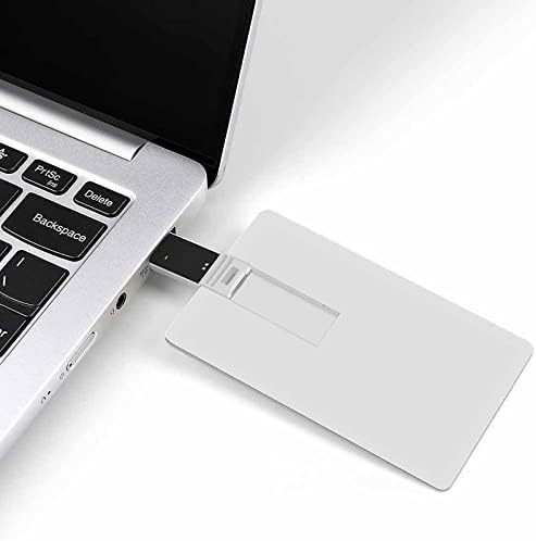 שועלים צבעוניים דפוס כרטיס בנק אשראי USB כונני פלאש ניידים זיכרון נייד כונן אחסון מקש 32 גרם