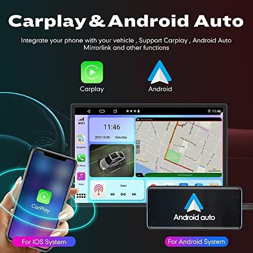 Wostoke 13.1 רדיו אנדרואיד Carplay & Android Auto Autoradio ניווט סטריאו סטריאו נגן מולטימדיה GPS מסך