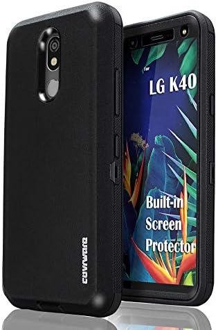 Covrware Tri Series Case עבור LG K40 / Xpression Plus 2 / Harmony 3 / Solo LTE / K12 Plus / X4 2019