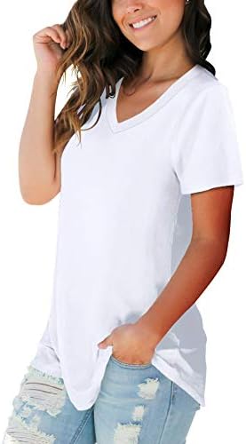 סמפל נשים של חולצות מקרית קצר שרוול קיץ בסיסי חולצות טיז