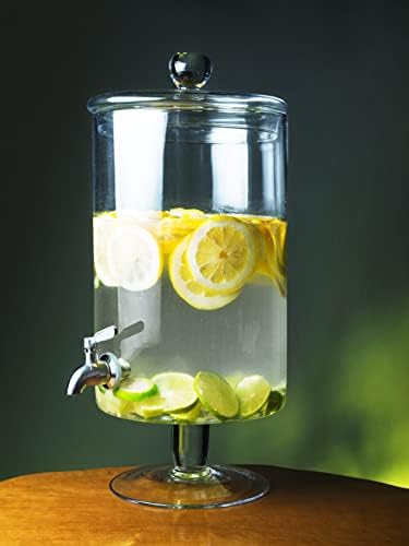 זכוכית ברסקי - מתקן משקאות משקה משקה קר שרת קרח -2 ליטר 7.5 ליטר עם ידית ספיגוט נירוסטה על ידי מיוצר