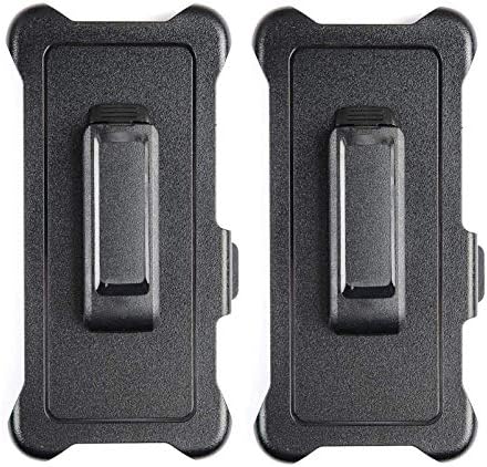 2 חתיכות החלפת חגורה קליפ נרתיק עבור Otterbox Defender Series Case Apple iPhone 12Pro