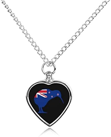 ניו זילנד דגל קיווי לחיות מחמד כד שרשרת מזכרת שריפת גופות תכשיטי זיכרון תליון עבור חיות מחמד/כלב של / חתול