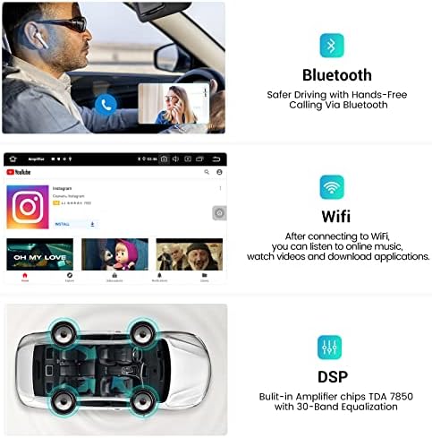 Dasaita & Scout 10.2 רדיו רכב אנדרואיד עבור טויוטה קאמרי 2015 2017 Bluetooth Apple Carplay אנדרואיד