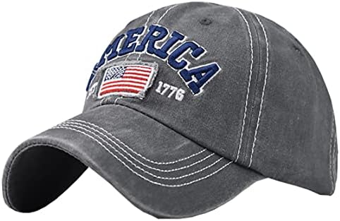 מתכוונן בייסבול כובע מזדמן כובע אמריקה כובע דגל כובע כותנה כובע רקום כובע