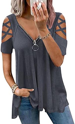 חולצות רגוע חולצות לנשים קיץ ארוך שרוול בתוספת גודל גרפי קל טרנדי מזדמן צוות צוואר