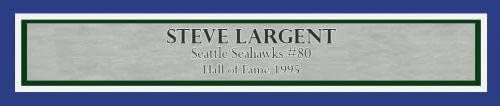 סטיב לגרנט חתימה ממוסגר 16x20 צילום סיאטל סיהוקס HOF 95 MCS HOLO מלאי 212655 - תמונות NFL עם חתימה