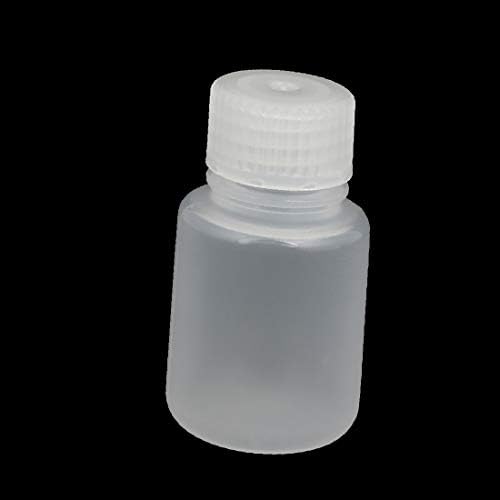 X-DREE 25 מל 13 ממ קוטר PP פלסטיק בצורת עגול בצורת פה בצורת בקבוק צלול 2 יחידות (25 מל 13 ממ
