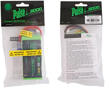 Pulse 2S 5000MAH 20C 7.4V RX LIPO סוללה