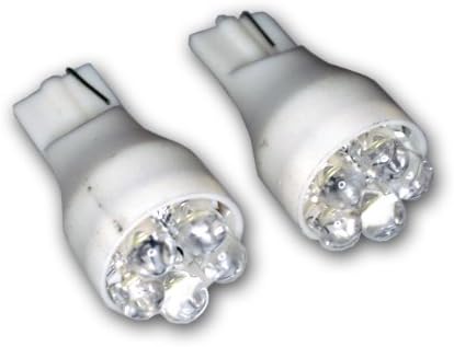 TUNINGPROS LED-T15-W5 T15 TORGE LED נורות, 5 סט LED לבן 2-PC