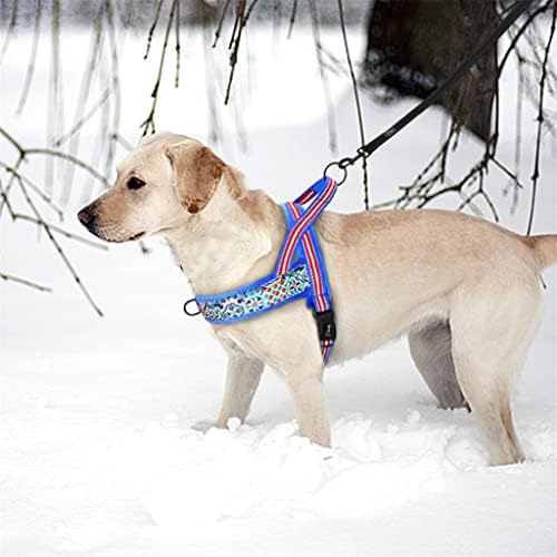 כלב אפוד ללא מתח ניילון רעיוני גור קלע מתכוונן חיצוני הליכה לחיות מחמד קלע עבור קטן, בינוני וגדול כלבים