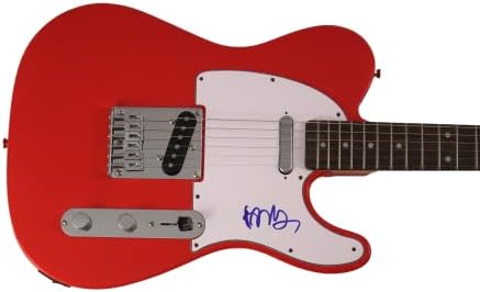 האנס צימר חתם על חתימה גיטרה חשמלית פנדר טלקסטר אדום-מלחין בעל שם עולמי: גשם ראשי, נהיגה מיס דייזי,