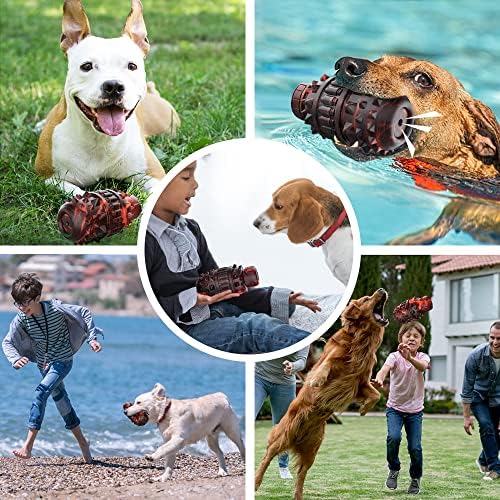 צעצועי כלב פמלולו ללעיסה אגרסיבית בינוני גדול-אינטראקטיבי בלתי ניתן להריסה קשה כלב ללעוס צעצועים