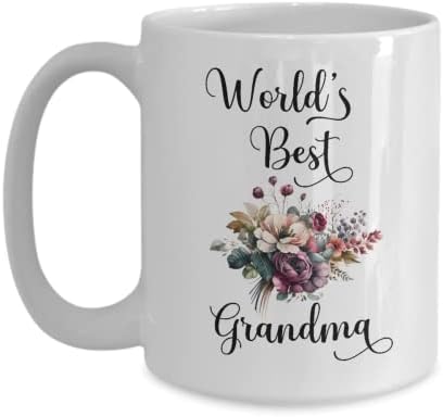 העולם של הטוב ביותר סבתא קפה ספל, הטוב ביותר סבתא מתנות מנכד או נכדה, סבתא מתנות יום הולדת או חג המולד הווה