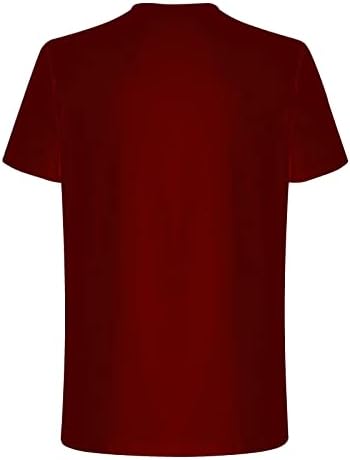חולצות T של פסחא לגברים הדפסים צוואר עגול טייז מזדמן עליון חולצות שרוול קצר