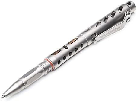 עט טקטי Zerohour Apex עם מפסק זכוכית טונגסטן קצה, עט EDC יוקרתי עם דיו פרימיום