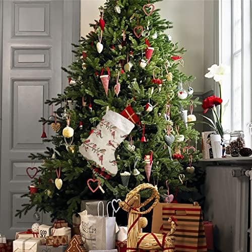 WXBDD גרבי חג המולד לשנה החדשה שקיות ממתקים קישוטי חג מולד לעץ ביתי קישוטים לתלייה