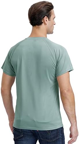 חולצות טריקו מהירות של שרוול קצר של קורנה של קורנה לחות לחות חוץ חיצוניות חיצוניות חיצוניות ， UPF 50+ הגנה