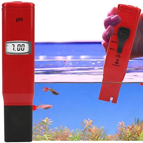 מד pH נייד דיגיטלי בודק PH עט אטום למים 0.00 ~ 14.00 קמש דיוק 0.1 קמש בודק איכות מים לאקווריום/חקלאות/בריכת
